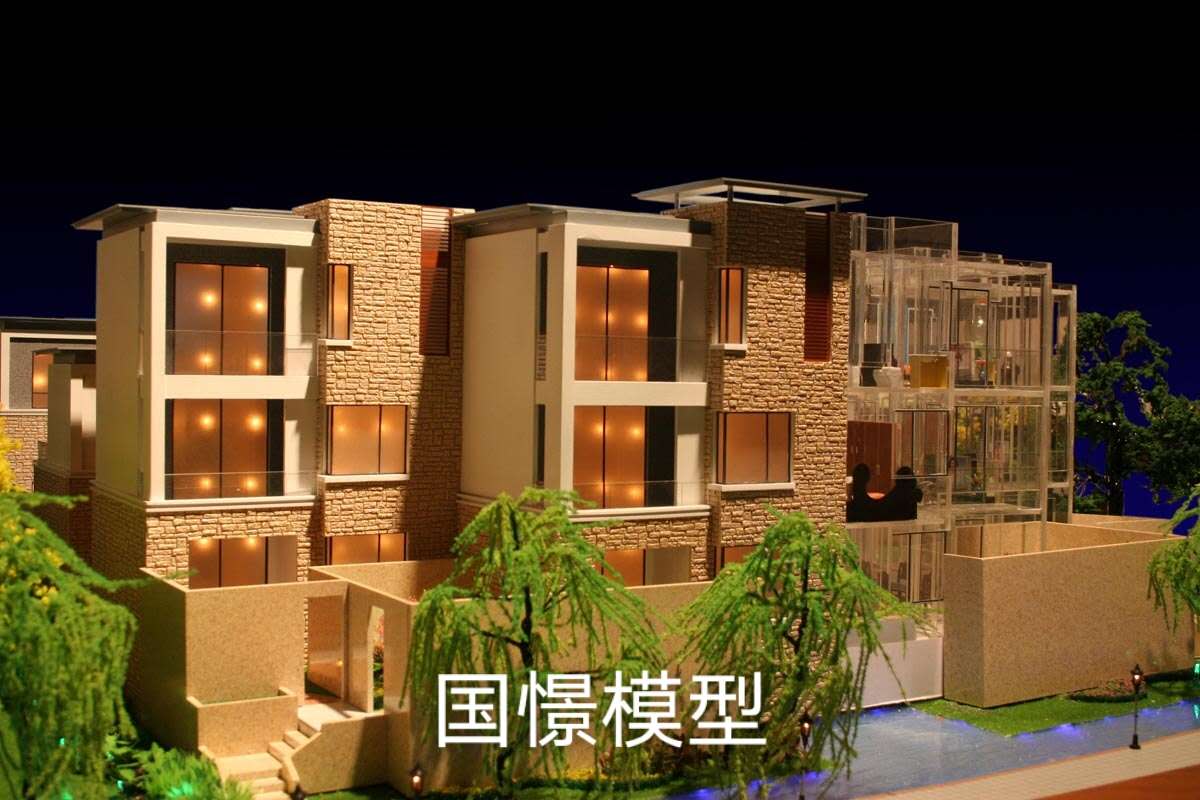 琼结县建筑模型